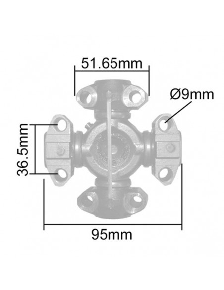 84355373GN - Cruceta Transmisión Adaptable 84355373GN - Cruceta Transmisión Adaptable