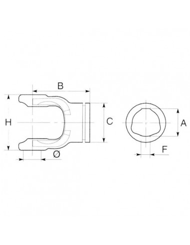 204066852 - Horquilla de Acoplamiento Bondioli Tubo Perfil Triángular 105x103 mm. 204066852 - Horquilla de Acoplamiento Bondioli Tubo Perfil Triángular 105x103 mm.