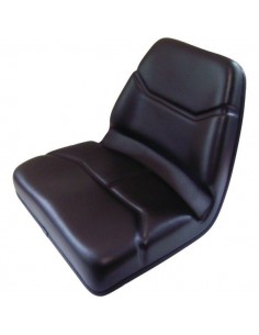 TS14000GP - Asiento PVC Negro Sin Amortiguación 470x480 mm.