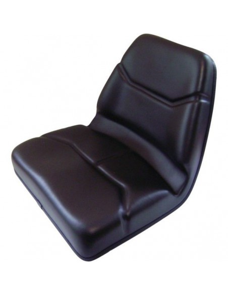 TS14000GP - Asiento PVC Negro Sin Amortiguación 470x480 mm.