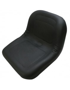 TS19110GP - Asiento PVC Negro Sin Amortiguación 490x405 mm.