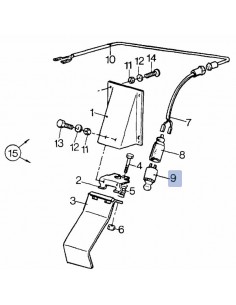 9811811 - New Holland Interruptor Posición Desviación Material a Posición