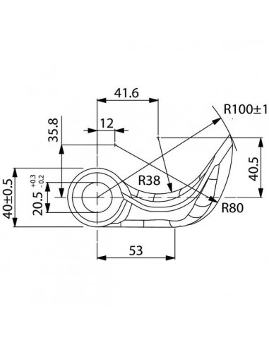 CK4705 - Martillo Perfect Adaptable Trituradora 20,5x200x74 mm. CK4705 - Martillo Perfect Adaptable Trituradora 20,5x200x74 mm.