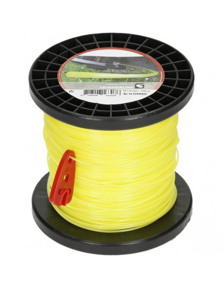 NL16100RKR - Hilo de Corte Ø 1.6 mm 100 m Sección Redonda Desbrozadora