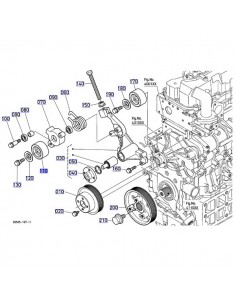 1G41074320GN - Kubota Polea Tensora Series GX - M5