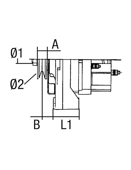 AL207589GN - John Deere Alternador Adaptable 14V 120 A Serie 6000 AL207589GN - John Deere Alternador Adaptable 14V 120 A Serie 6000