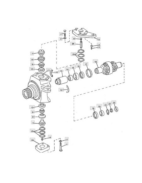 RE60270 – Miniatura Tractor Kubota M7171 con Cargador Frontal Escala 1:32
