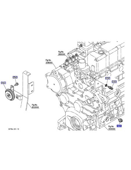 1584139010GN - Kubota Manocontacto Presión Aceite 1584139010GN - Kubota Manocontacto Presión Aceite