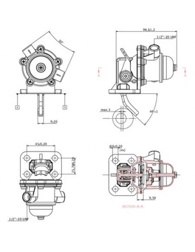 2641728GN - Massey Ferguson Bomba Combustible Adaptable Varios Modelos