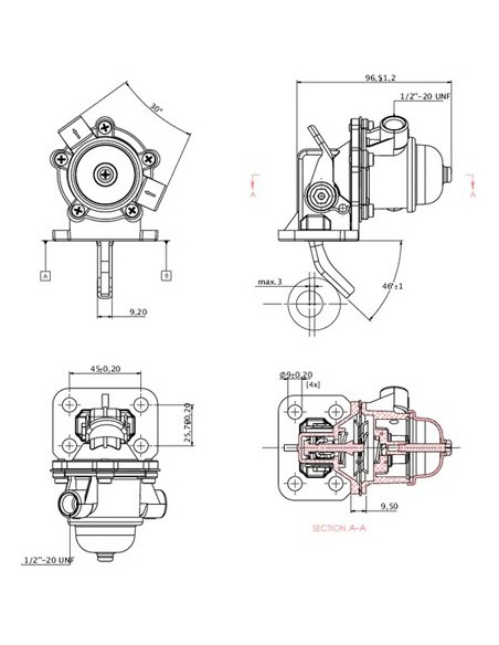 2641728GN - Massey Ferguson Bomba Combustible Adaptable Varios Modelos
