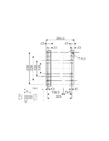 61080001 - Bomba 4 Membranas Comet APS 145 Alta Presión 50 bares 149 l/min 61080001 - Bomba 4 Membranas Comet APS 145 Alta Presión 50 bares 149 l/min