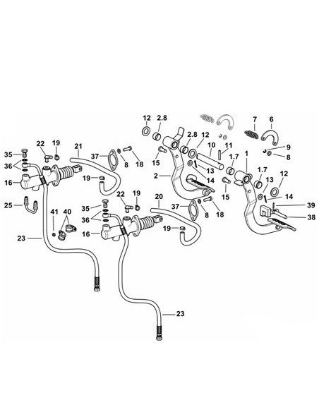 00156495410GN - Lamborghini Bomba Freno Principal 