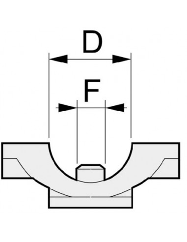 402235 - Portaboquillas Monojet para abrazadera 1/2"