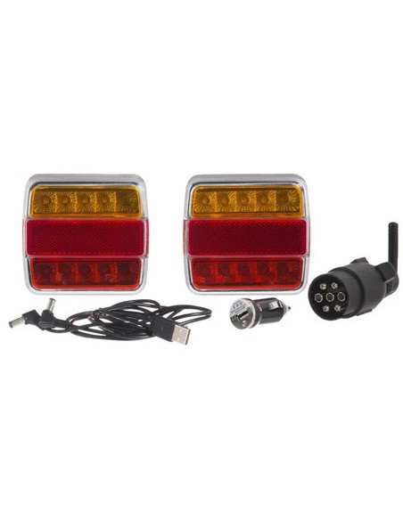 LA60025 - Juego de luces Inalámbrico 12V LA60025 - Juego de luces Inalámbrico 12V