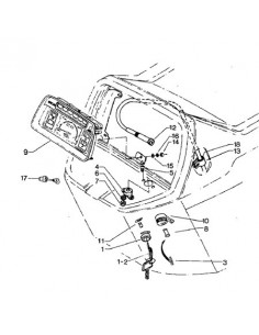 3582275180GN - Kubota Llave Arranque M6950 - M7950 DT