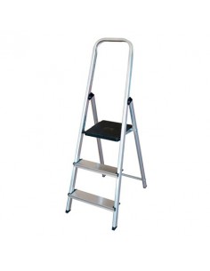 75052 - Escalera Doméstica Aluminio 3 Peldaños