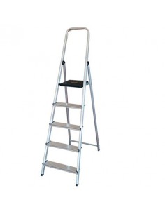 75054 - Escalera Doméstica Aluminio 5 Peldaños
