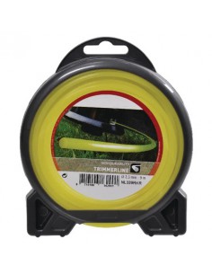 NL339RKR - Hilo de corte Ø 3.3 mm 9 m sección redonda Desbrozadora