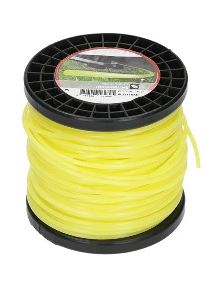 NL3346RKR - Hilo de corte Ø 3.3 mm 46 m sección redonda Desbrozadora