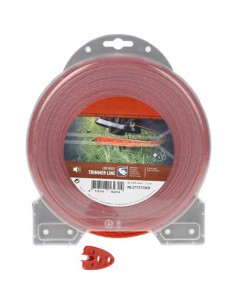 NL2772TCKR - Hilo de corte Ø 2,65 mm 72 m Trenzado silencioso Desbrozadora