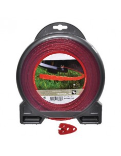 NL3056TCKR - Hilo de corte Ø 3 mm 56 m Trenzado silencioso Desbrozadora