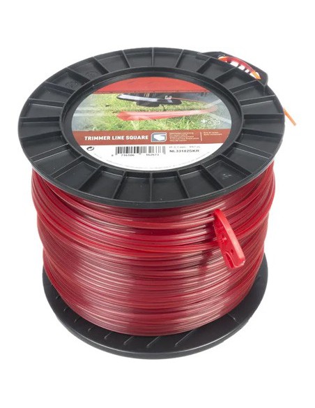 NL33182SKR - Hilo de corte Ø 3,3 mm 182 m sección cuadrada Desbrozadora