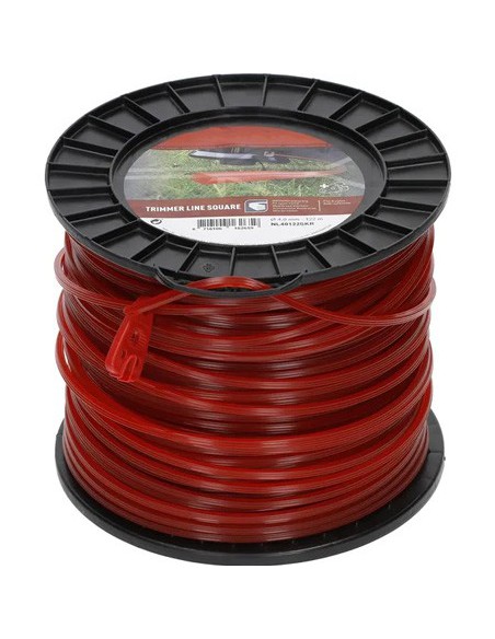 NL40122SKR - Hilo de corte Ø 4 mm 122 m sección cuadrada Desbrozadora NL40122SKR - Hilo de corte Ø 4 mm 122 m sección cuadrada Desbrozadora