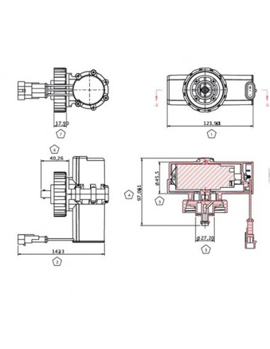 87802238GN - New Holland Bomba Combustible Eléctrica Adaptable