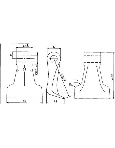 M07400950RGN - Martillo Poda 20 Maschio 85x40x16,5 mm. M07400950RGN - Martillo Poda 20 Maschio 85x40x16,5 mm.