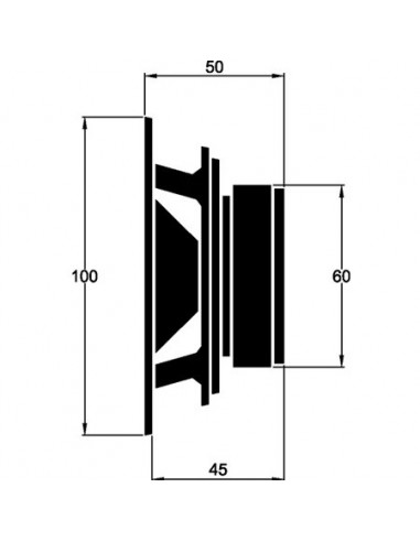 EL100 - Kit Altavoces 100 mm 100 W EL100 - Kit Altavoces 100 mm 100 W