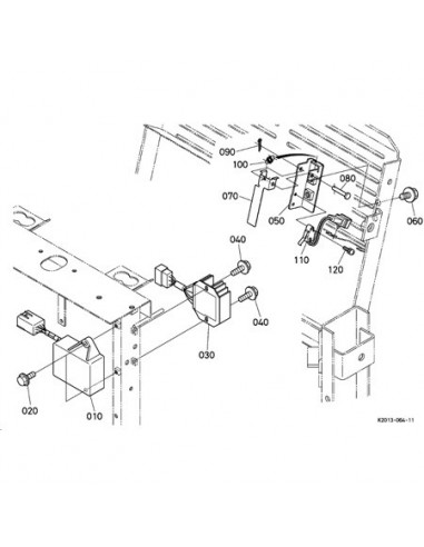RP20153710 - Kubota Regulador Voltaje Serie GZD
