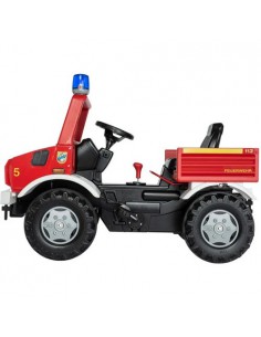 R038220 - Tractor a Pedales Camión Bomberos Unimog