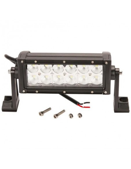 LA10302 - Barra Luces LED 36W 3060 lm 12-24V 193 x 57 mm Proyector  Blanca 12 LED