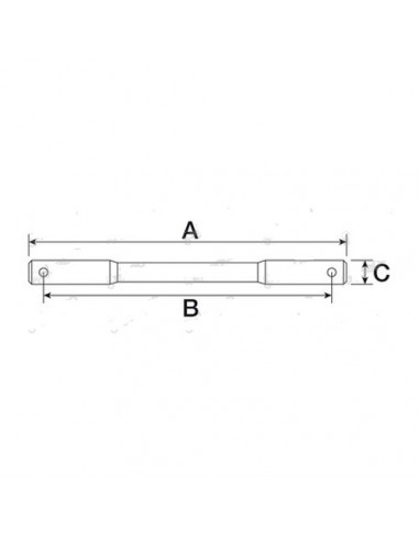 L41787GN - John Deere Eje Flexible Corto con Rebaje Adaptable L41787GN - John Deere Eje Flexible Corto con Rebaje Adaptable