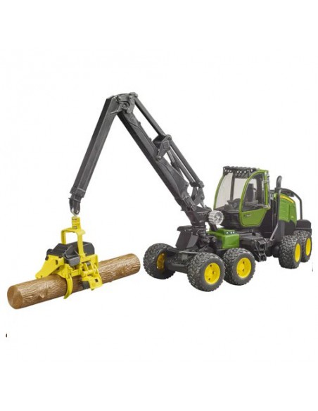U02135 - Miniatura Cosechadora John Deere 1270G Forest con tolva U02135 - Miniatura Cosechadora John Deere 1270G Forest con tolva