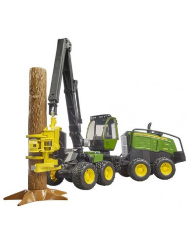U02135 - Miniatura Cosechadora John Deere 1270G Forest con tolva U02135 - Miniatura Cosechadora John Deere 1270G Forest con tolva