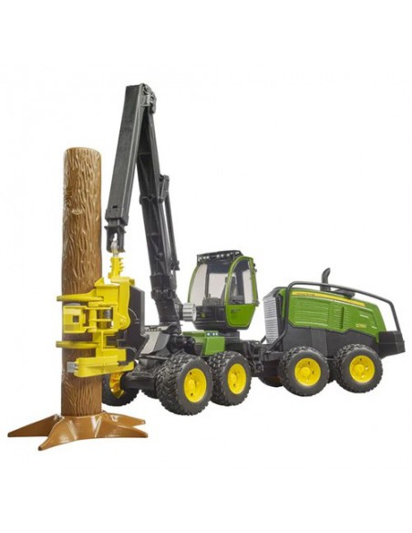 U02135 - Miniatura Cosechadora John Deere 1270G Forest con tolva U02135 - Miniatura Cosechadora John Deere 1270G Forest con tolva