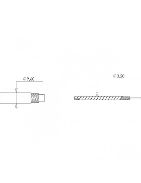 IMCS1000 - Cable Palanca Individual Tipo Horquilla Indemar 1.000 mm. IMCS1000 - Cable Palanca Individual Tipo Horquilla Indemar 1.000 mm.
