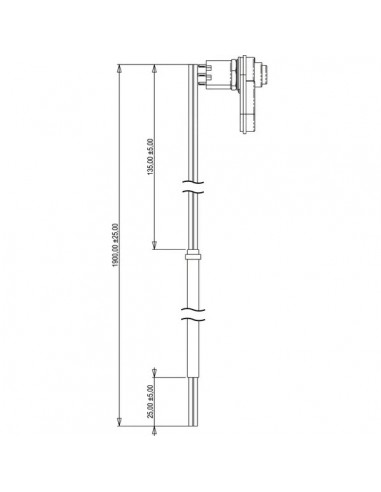 INFPCL84922B - Placa Frontal con 2 Botones Indemar