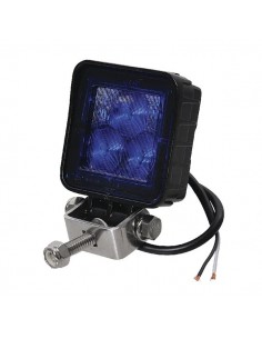 LA22817B - Luz Trabajo LED 8 W 720 lm Cuadrada 70x70 mm Foco Proyector Azul Pulverización