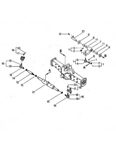 3567562932 - Kubota Rótula Dirección Derecha - Rosca Izquierdas M5030VDT-M6030FDT-M7030FDT
