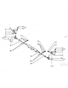 3586362922 - Kubota Rótula Dirección M5030V-M6030F-M7030F