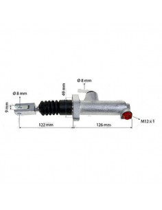 82008704GN – CNH Cilindro Principal Embrague Serie M